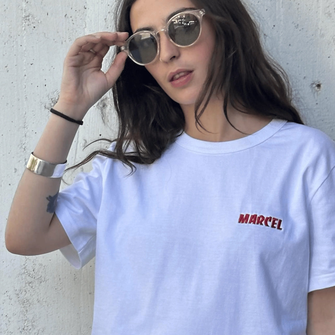 t-shirt femme blanc