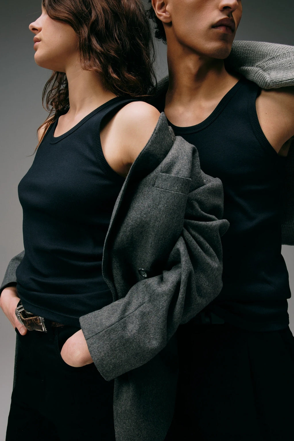 The Classic Marcel Tank Top - Black