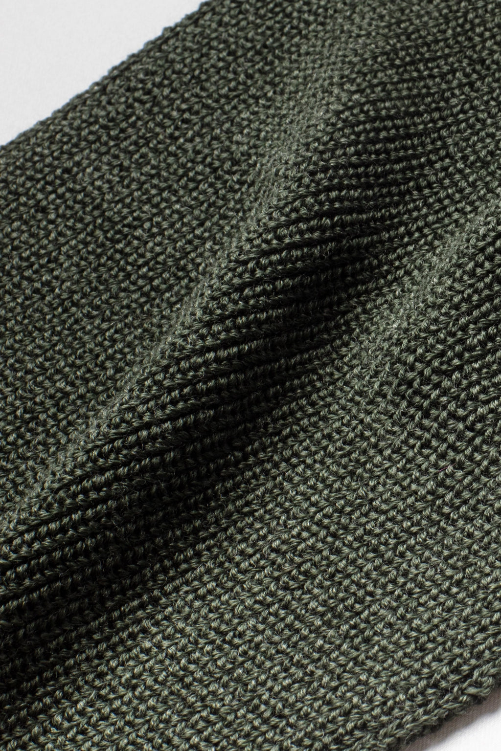 Echarpe laine vert kaki