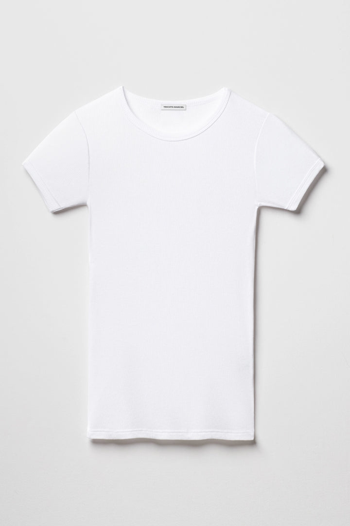 Maillot de Corps Blanc en coton made in France