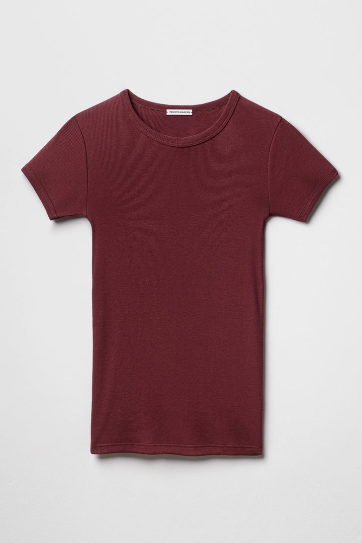 Maillot de Corps Bordeaux en coton made in France