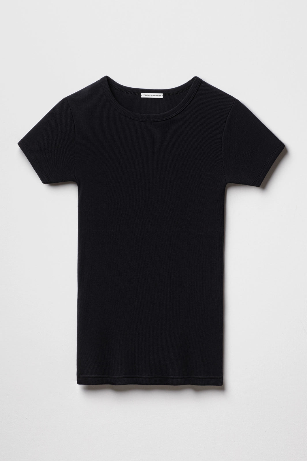 Maillot de Corps Noir en coton made in France