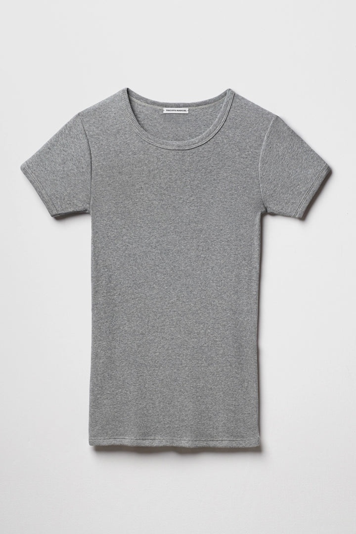 Maillot de Corps Gris en coton made in France