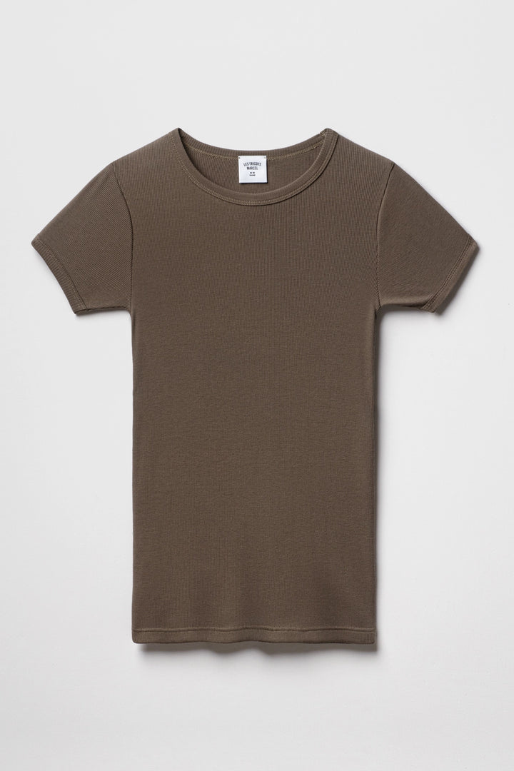 Maillot de Corps Vert Kaki en coton