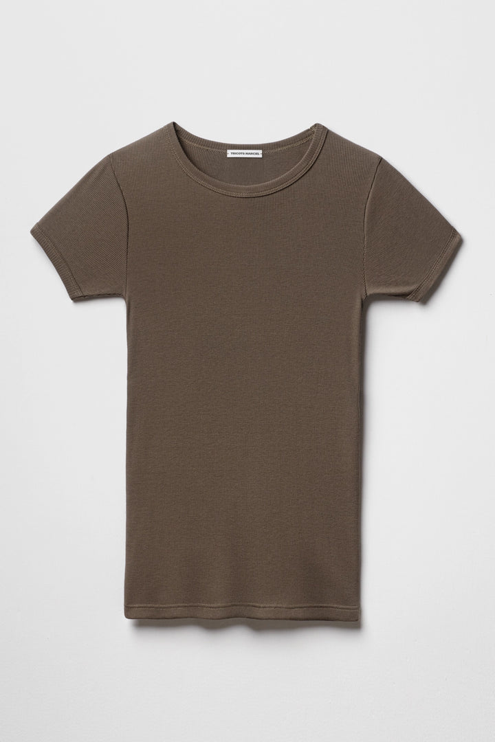 Maillot de Corps Vert Kaki en coton made in France