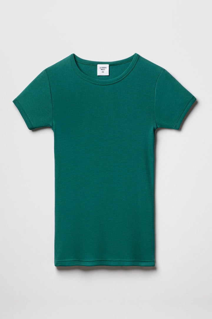 Maillot de Corps Vert Emeraude en coton