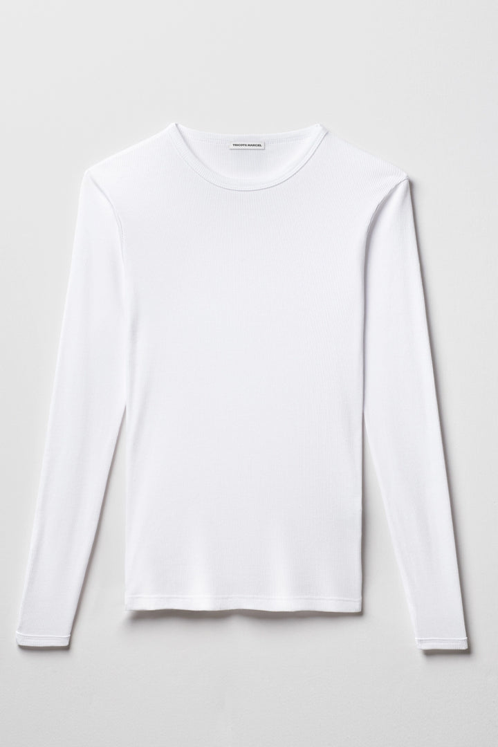 Maillot de Corps Blanc manches longues  made in France