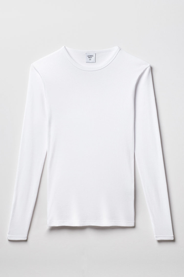 Maillot de Corps Blanc manches longues 