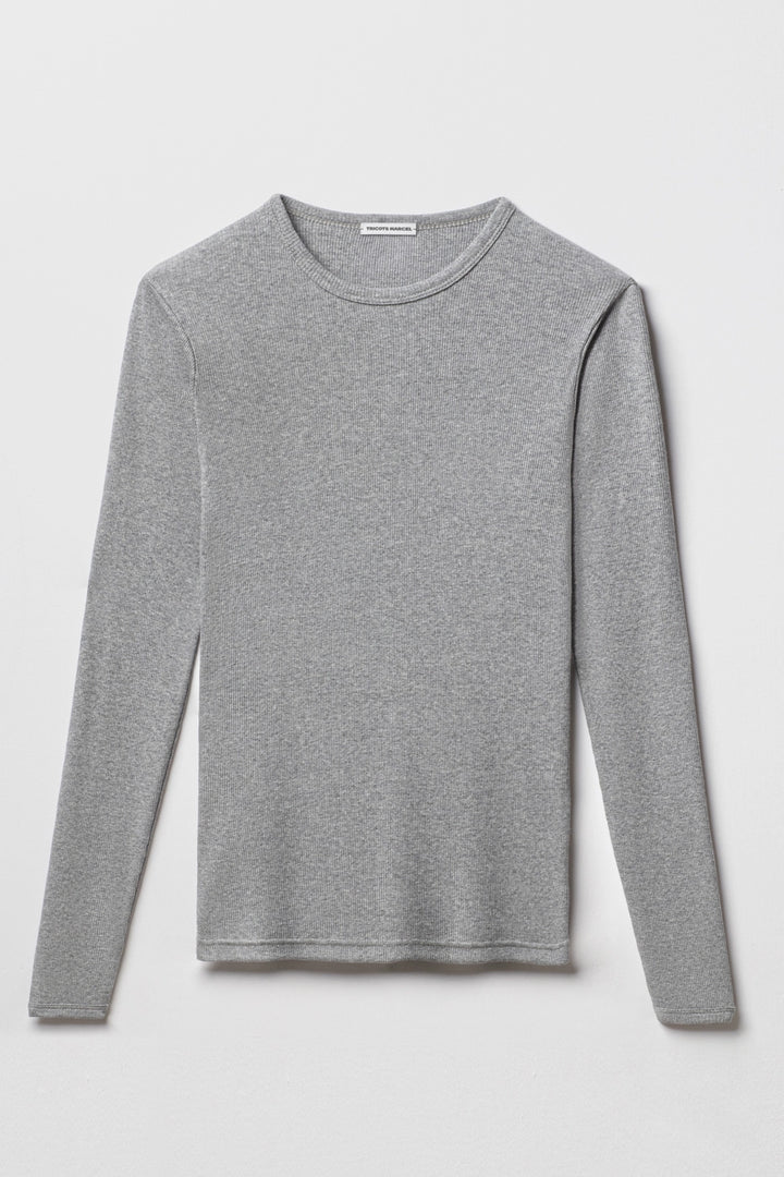 Maillot de Corps Gris manches longues made in France