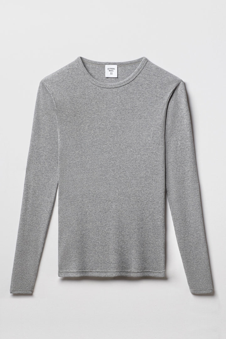 Maillot de Corps Gris manches longues 