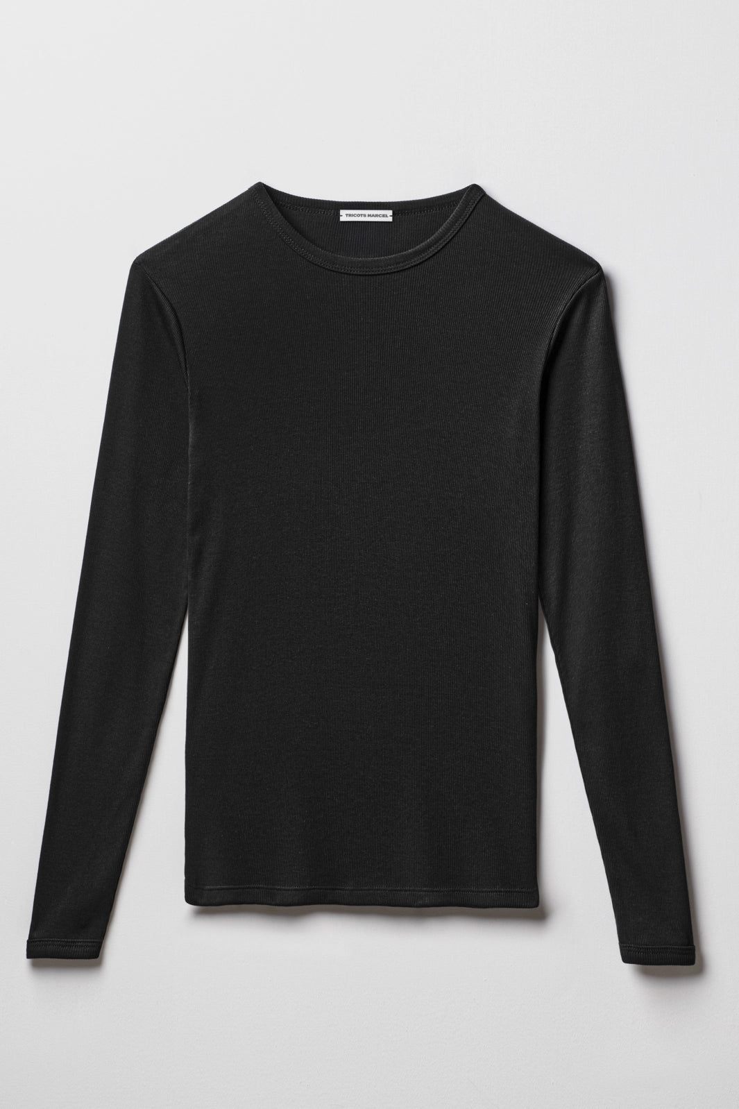 Maillot de Corps Noir manches longues made in France