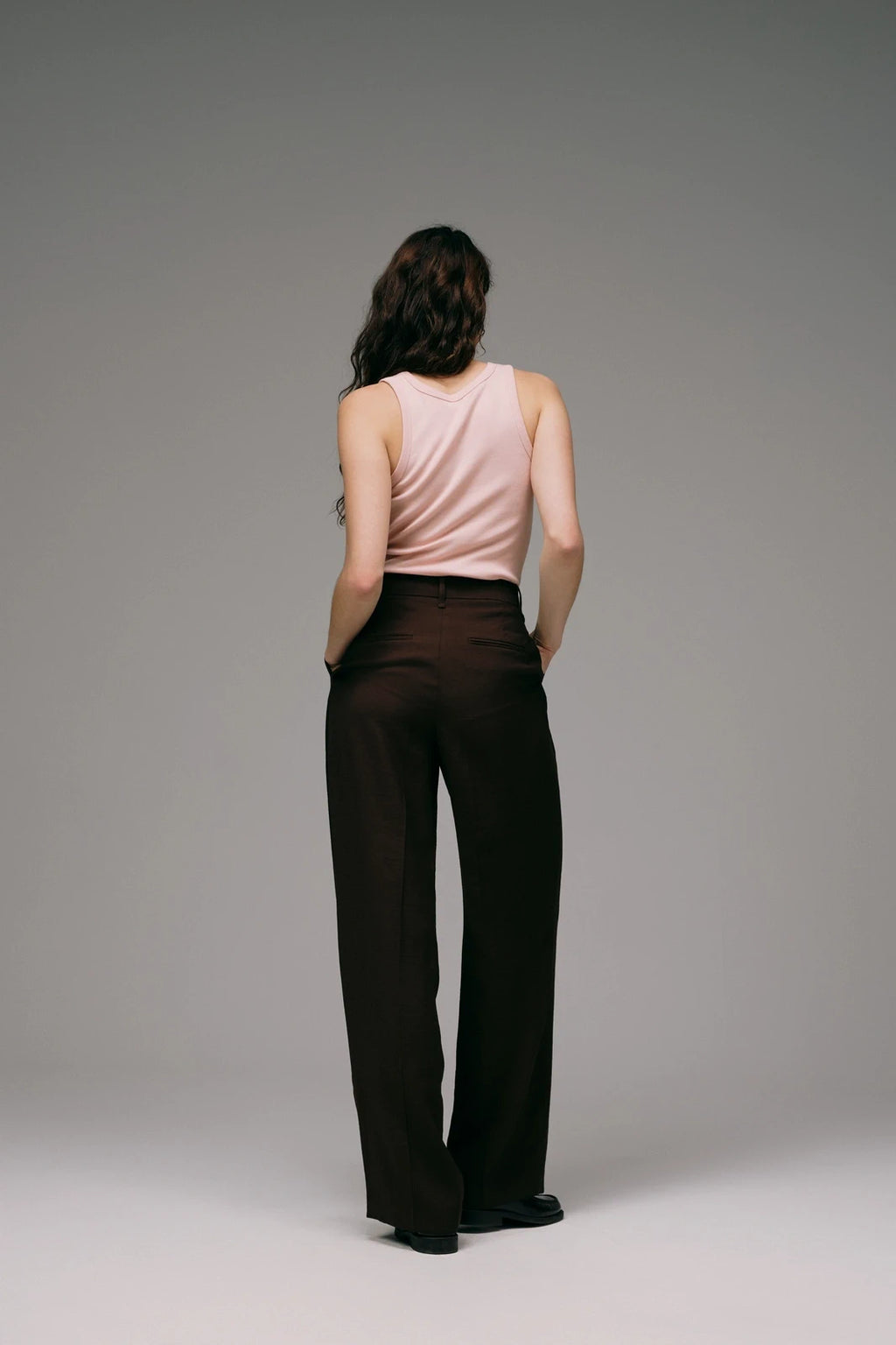 Dos Débardeur Marcel Rose Femme