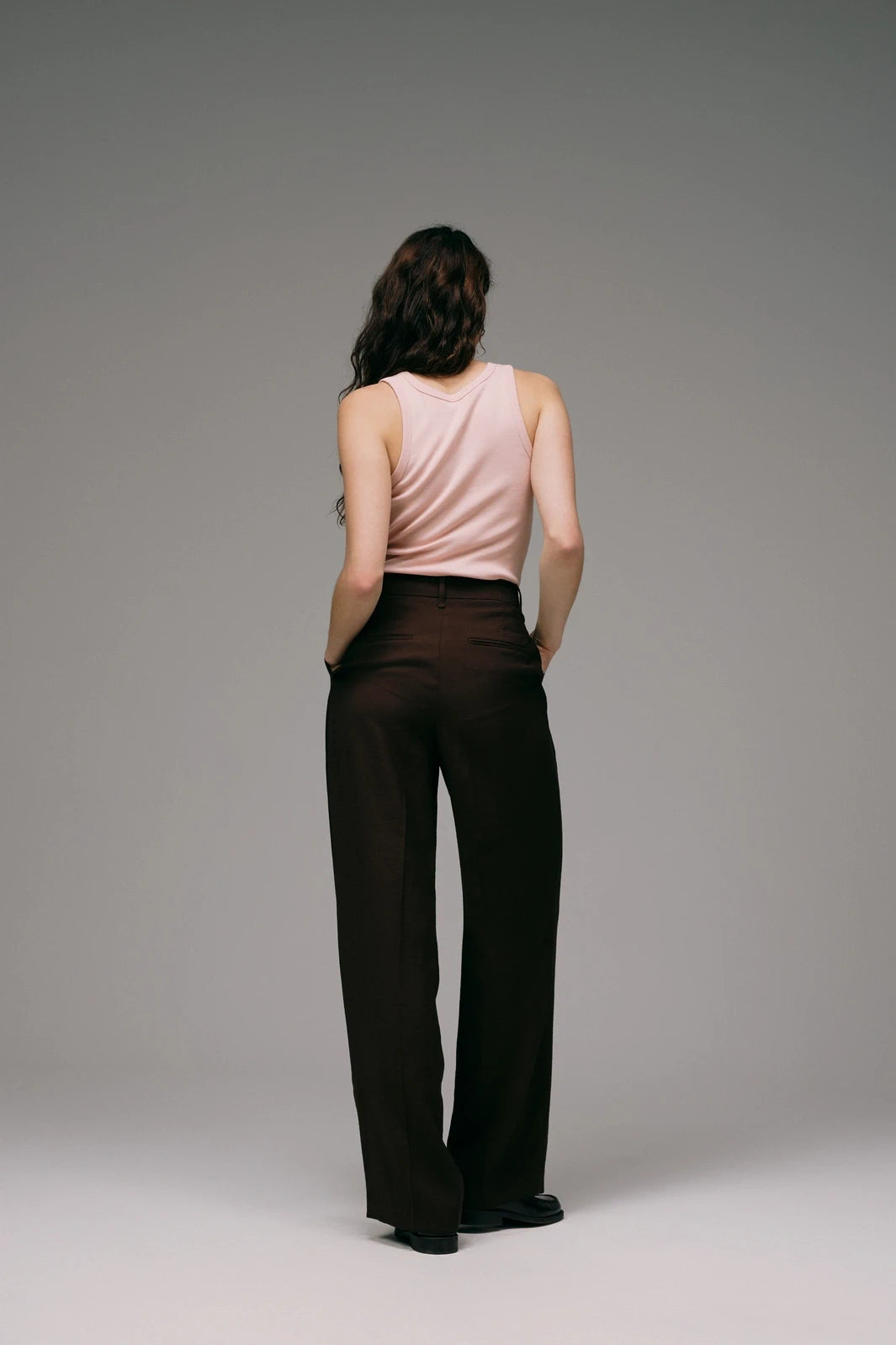 Dos Débardeur Marcel Rose Femme