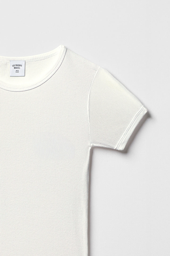 Maillot de corps Ecru en coton