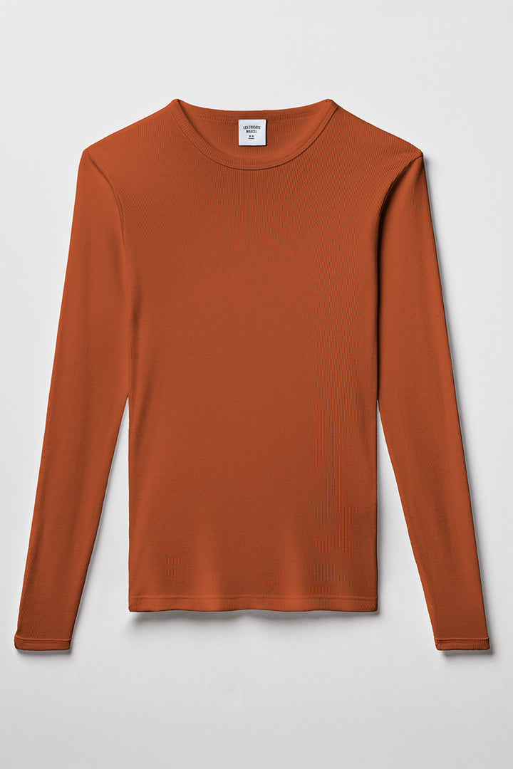 Maillot de corps Cognac manches longues 