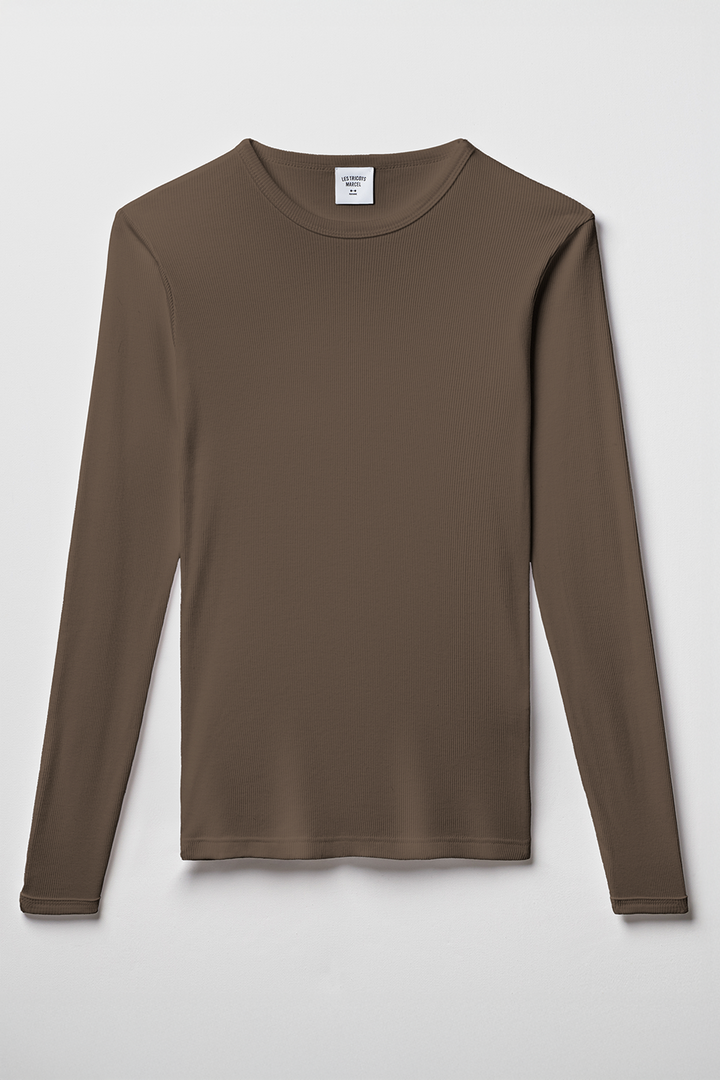 Maillot de corps Kaki manches longues