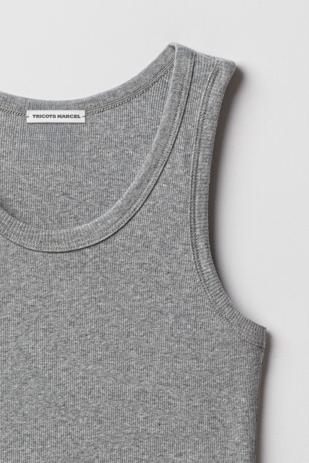 Débardeur Marcel Gris en coton