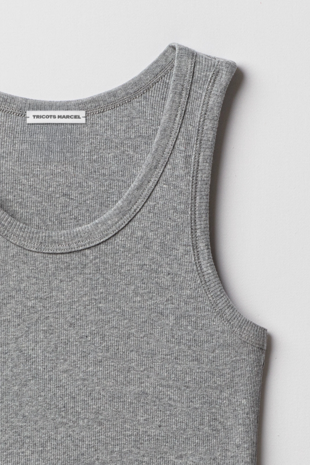 Débardeur Marcel Gris en coton