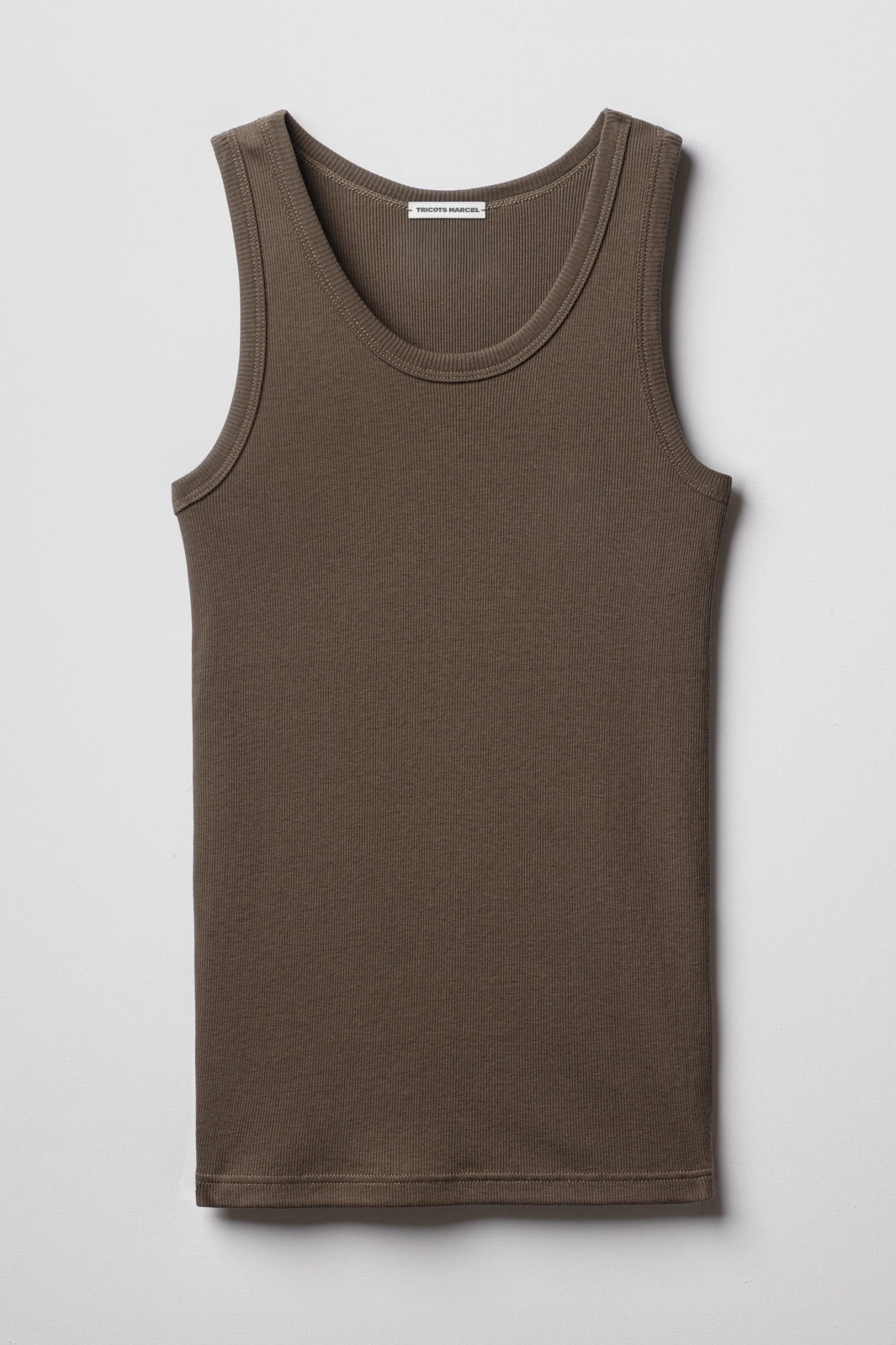 Débardeur Marcel Vert Kaki made in France