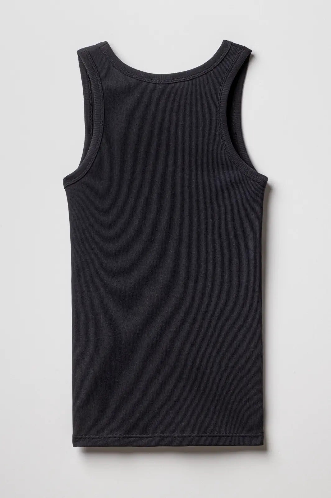 Débardeur Femme Marcel Signature - Noir Charbon