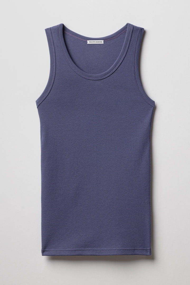 Débardeur Marcel Violet made in France