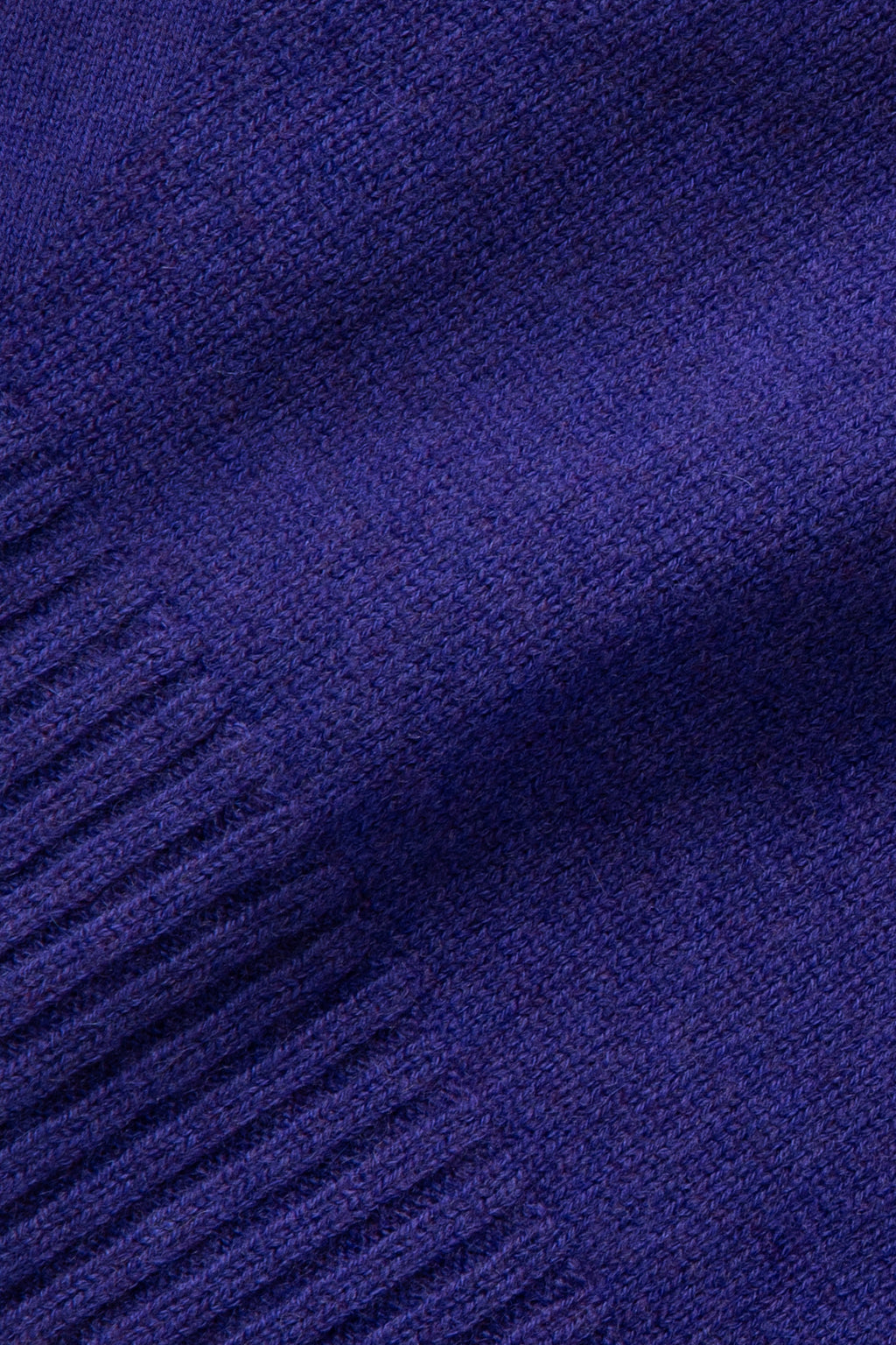 Pull Violet en Laine Mérinos et Cachemire 