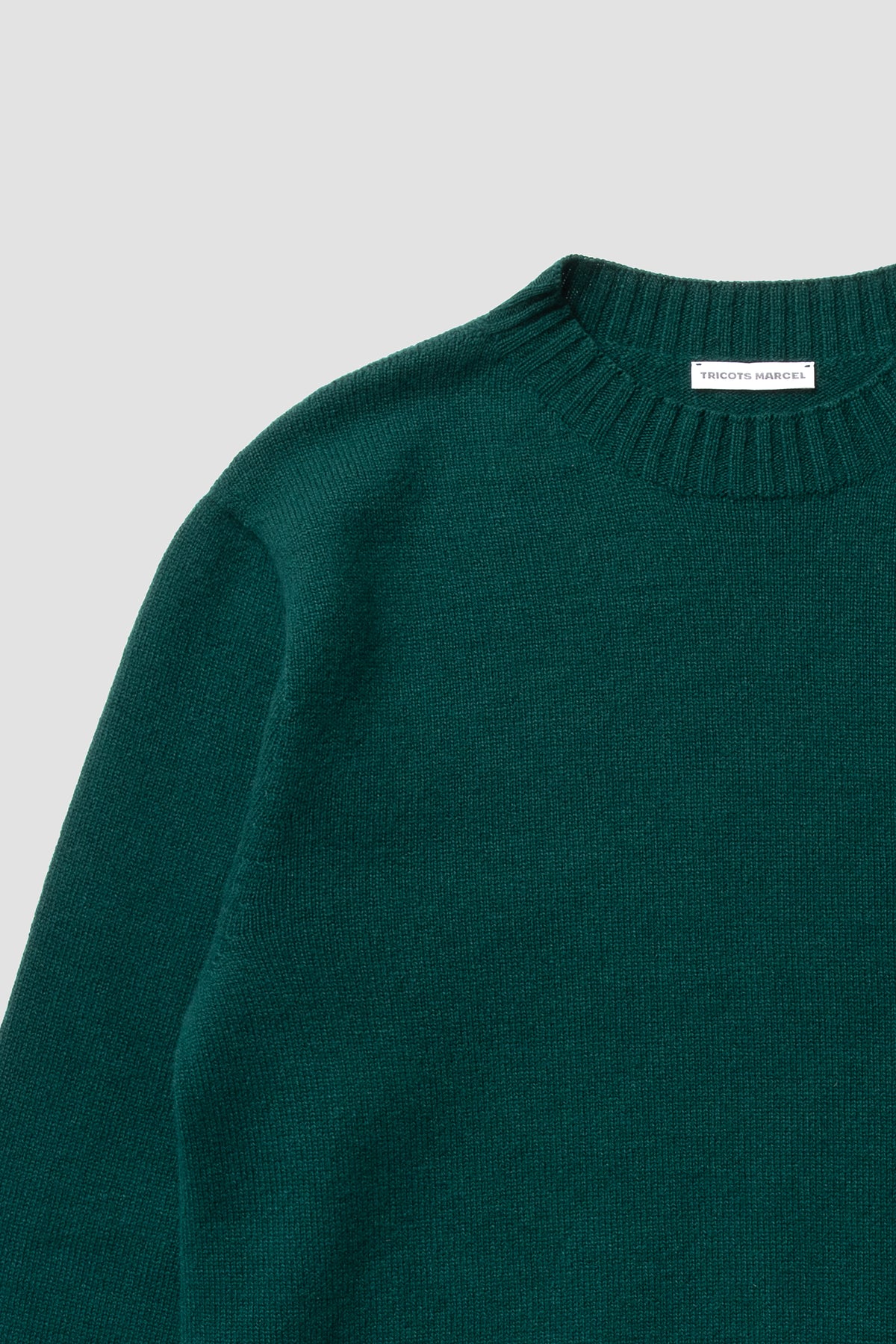 Pull Vert en Laine Mérinos et Cachemire Doux et Chaud