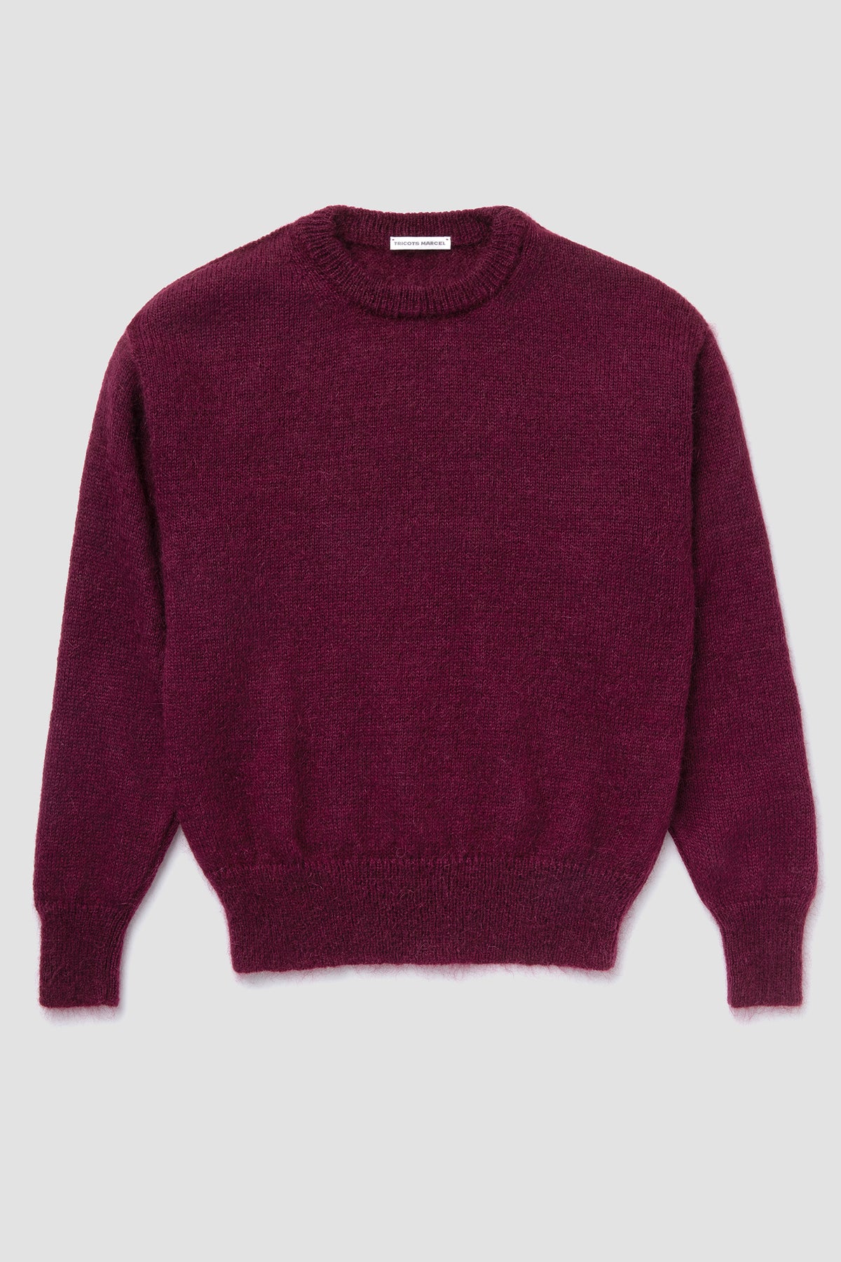 Pull Bordeaux en Mohair Made in France 