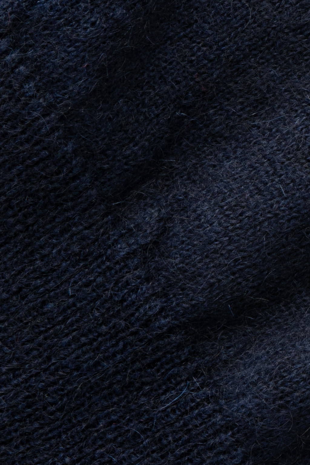 Pull Bleu Marine en Mohair