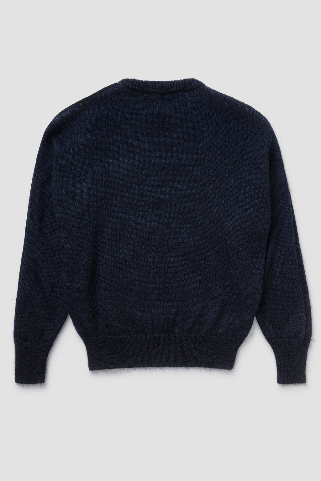 Dos Pull Bleu Marine en Mohair
