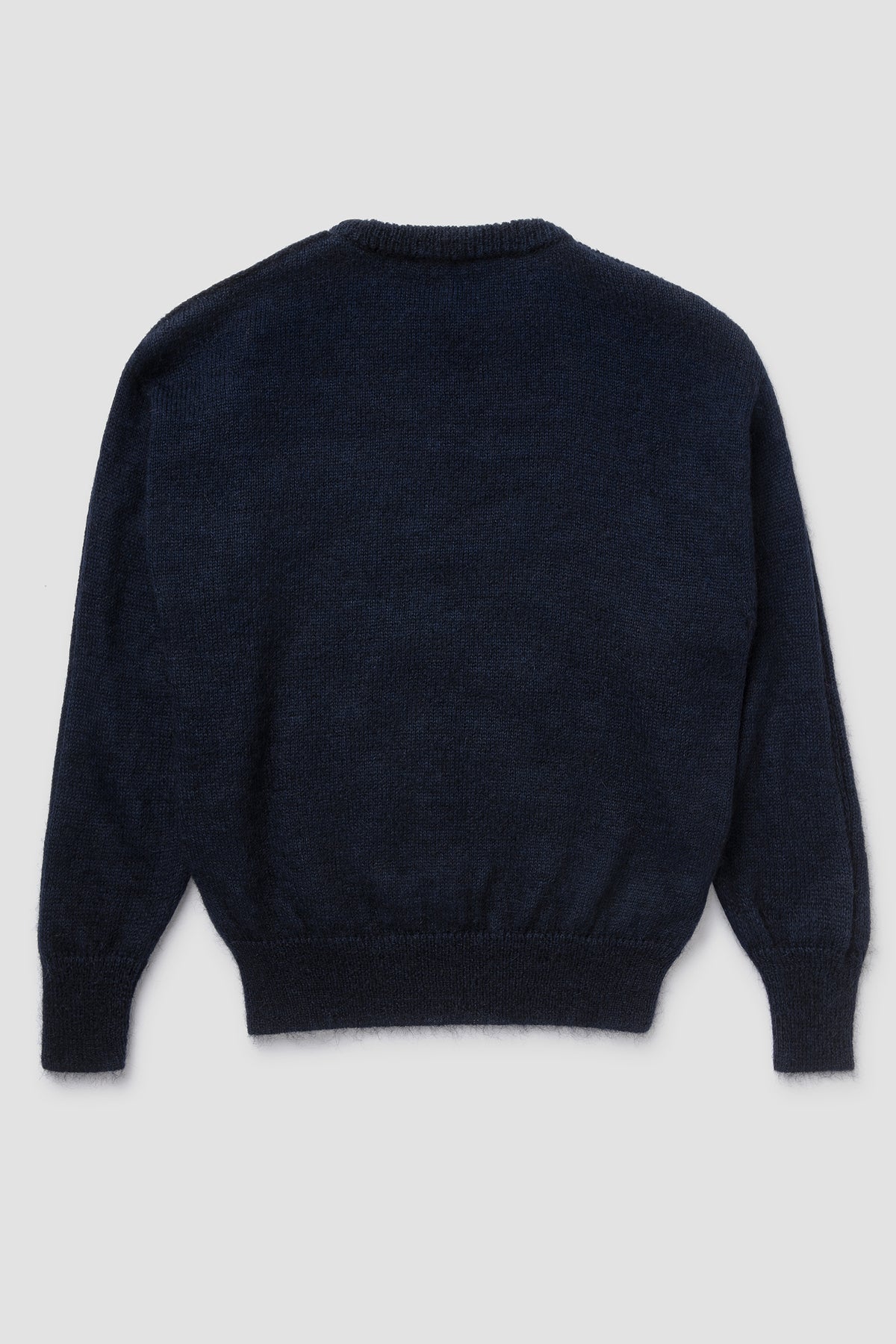 Dos Pull Bleu Marine en Mohair