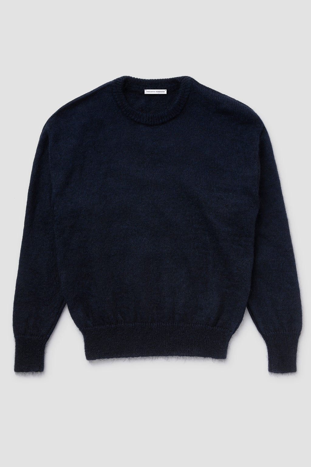 Pull Bleu Marine en Mohair Made in France