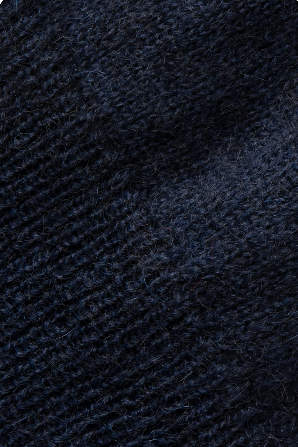 Pull sans manche Bleu Marine en Mohair