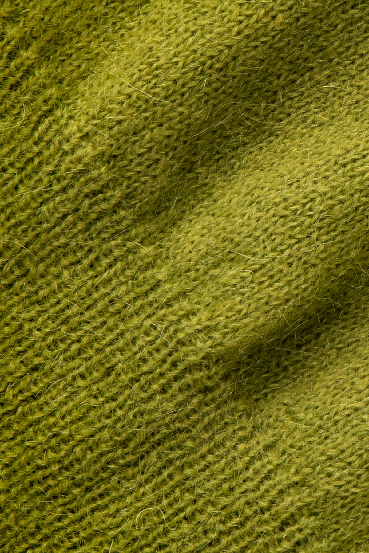 Pull Vert Mousse en Mohair
