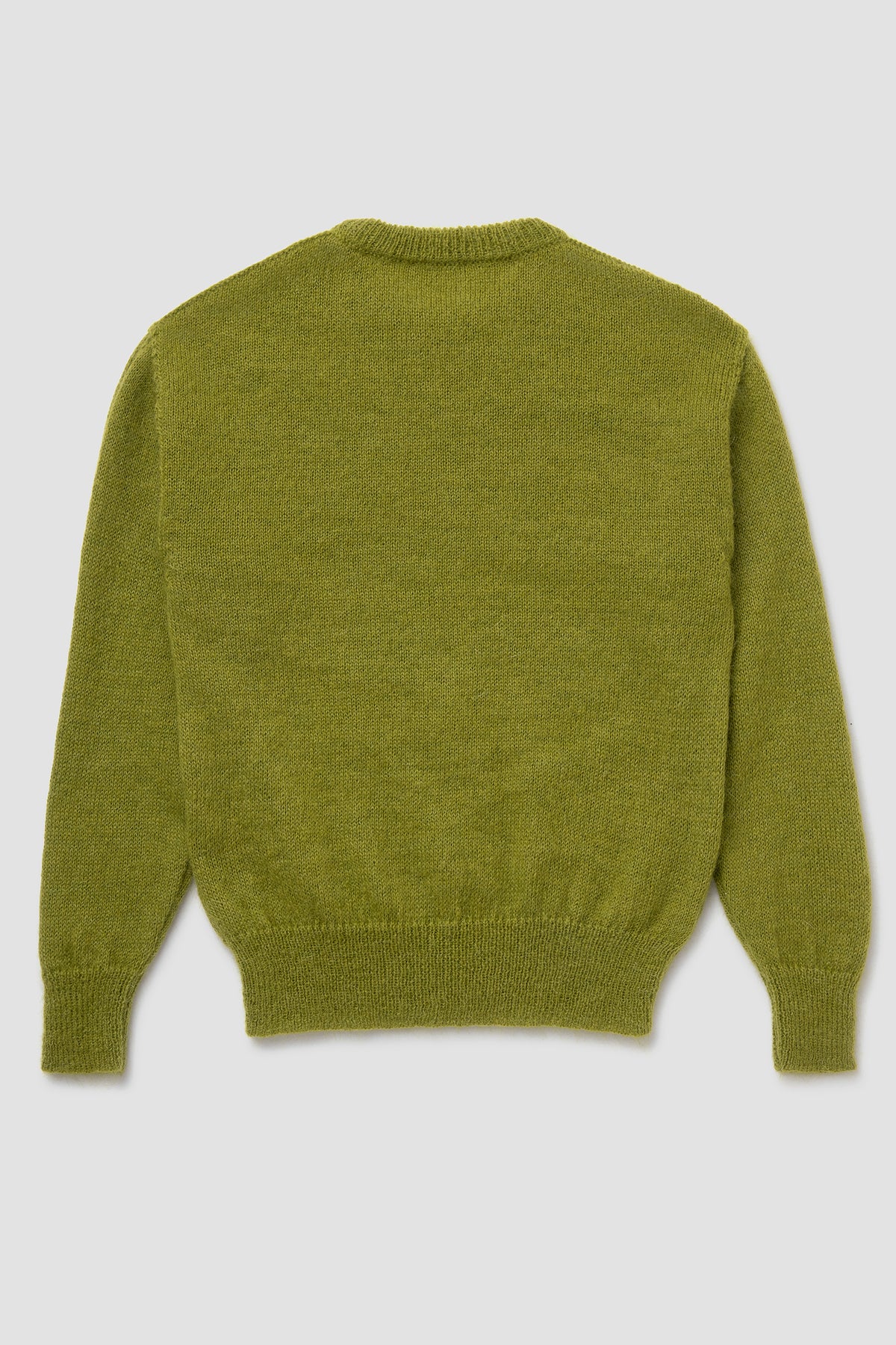 Dos Pull Vert Mousse en Mohair