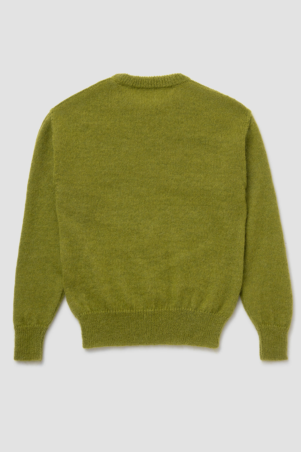 Dos Pull Vert Mousse en Mohair