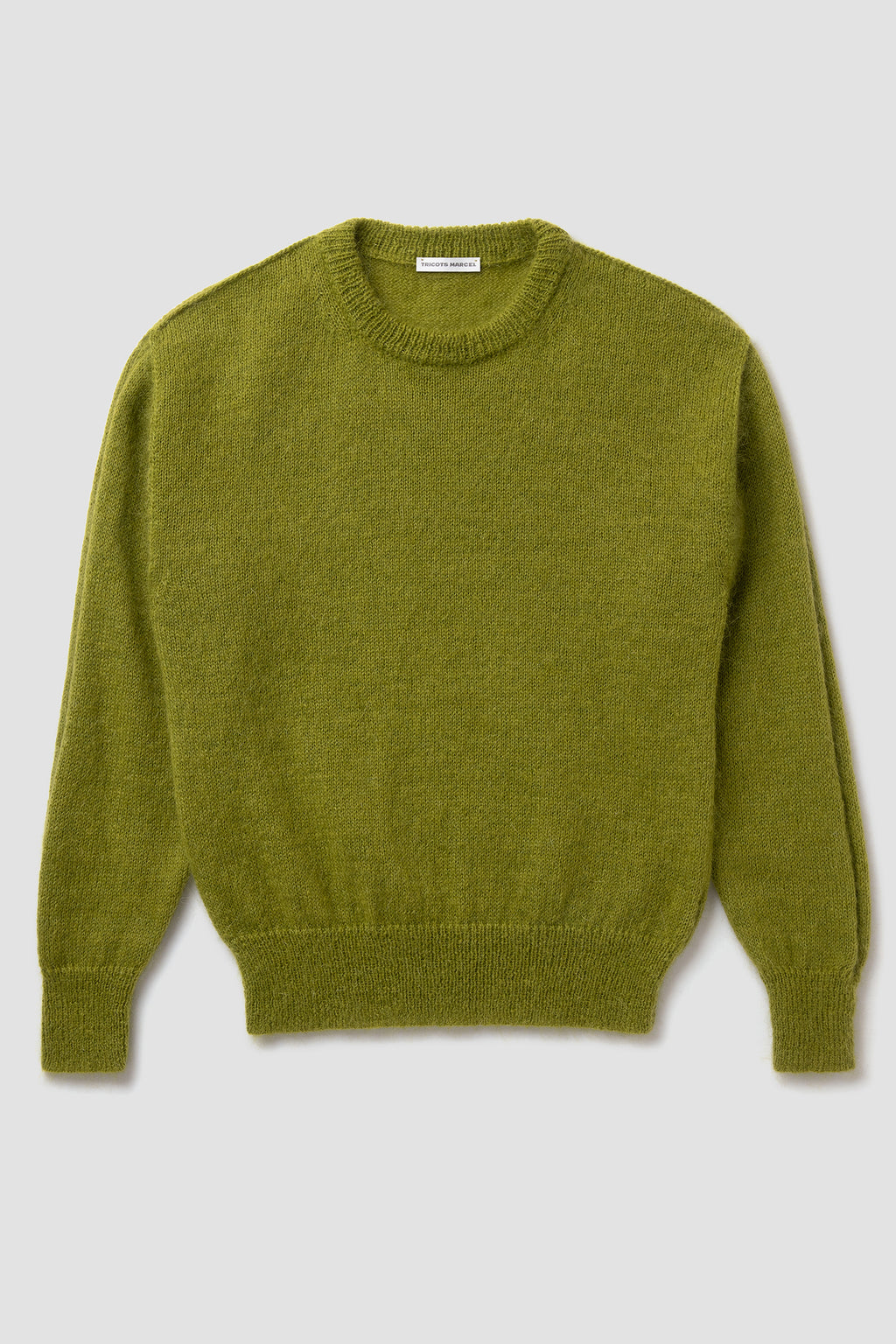 Pull Vert Mousse en Mohair Made in France
