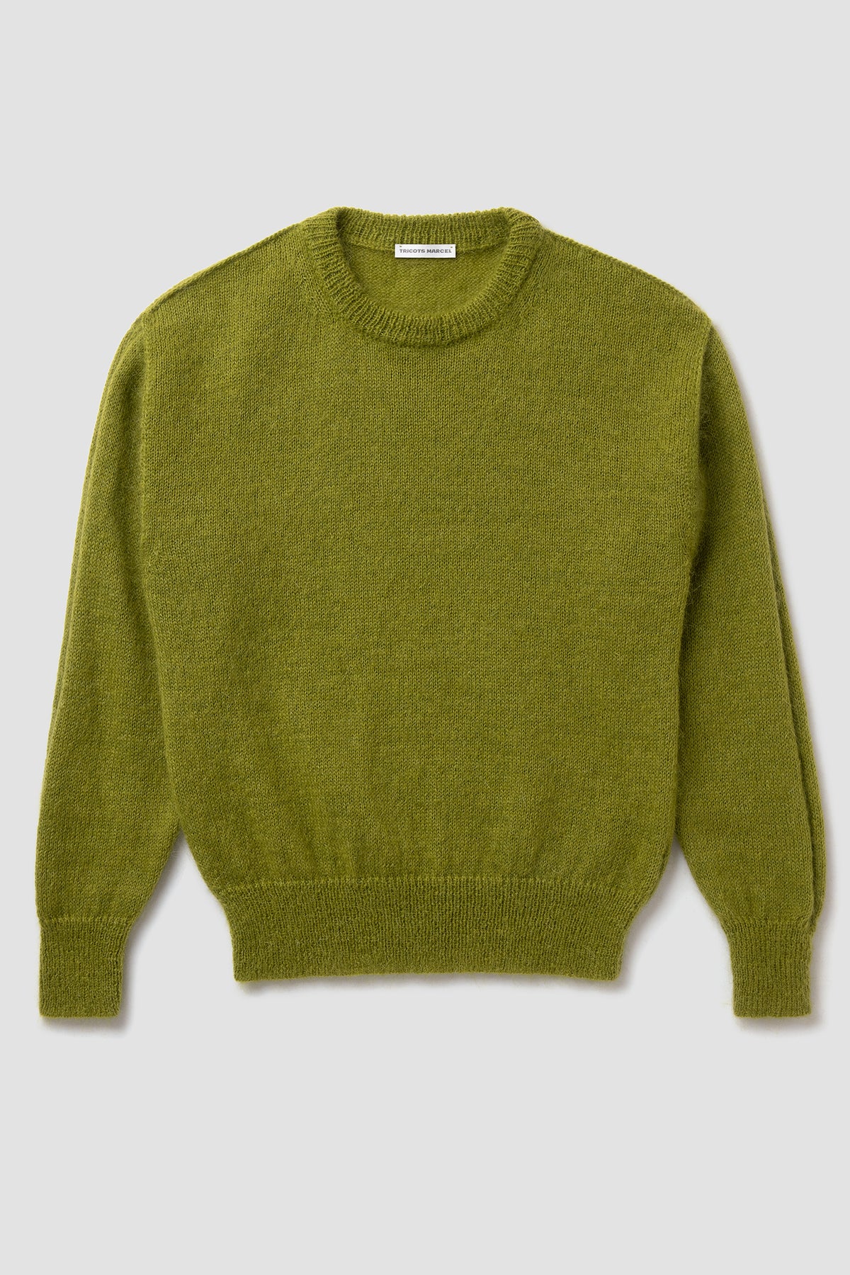 Pull Vert Mousse en Mohair Made in France