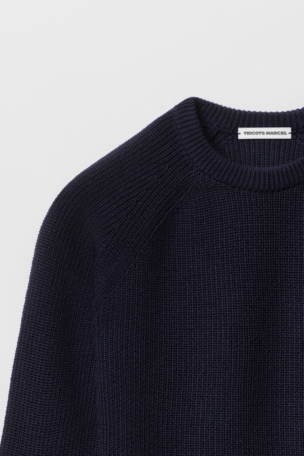 Pull Bleu Marine en Laine Mérinos Doux et Chaud