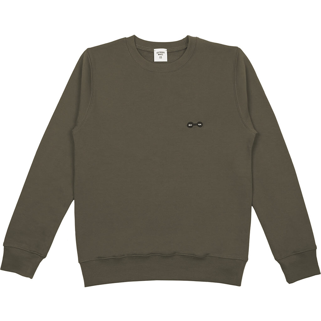 Le Sweat Homme Bébert - Kaki