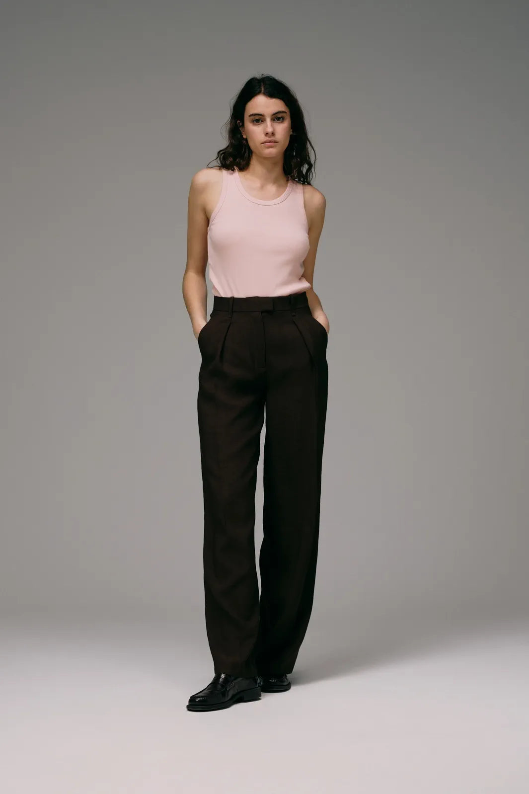 Débardeur Marcel Femme Rose