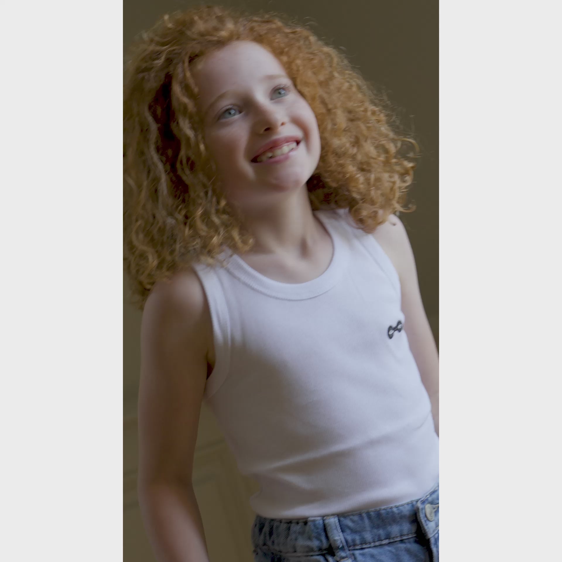 Le Véritable Débardeur Marcel Enfant - Kaki
