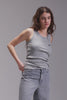 Débardeur Marcel Femme Gris