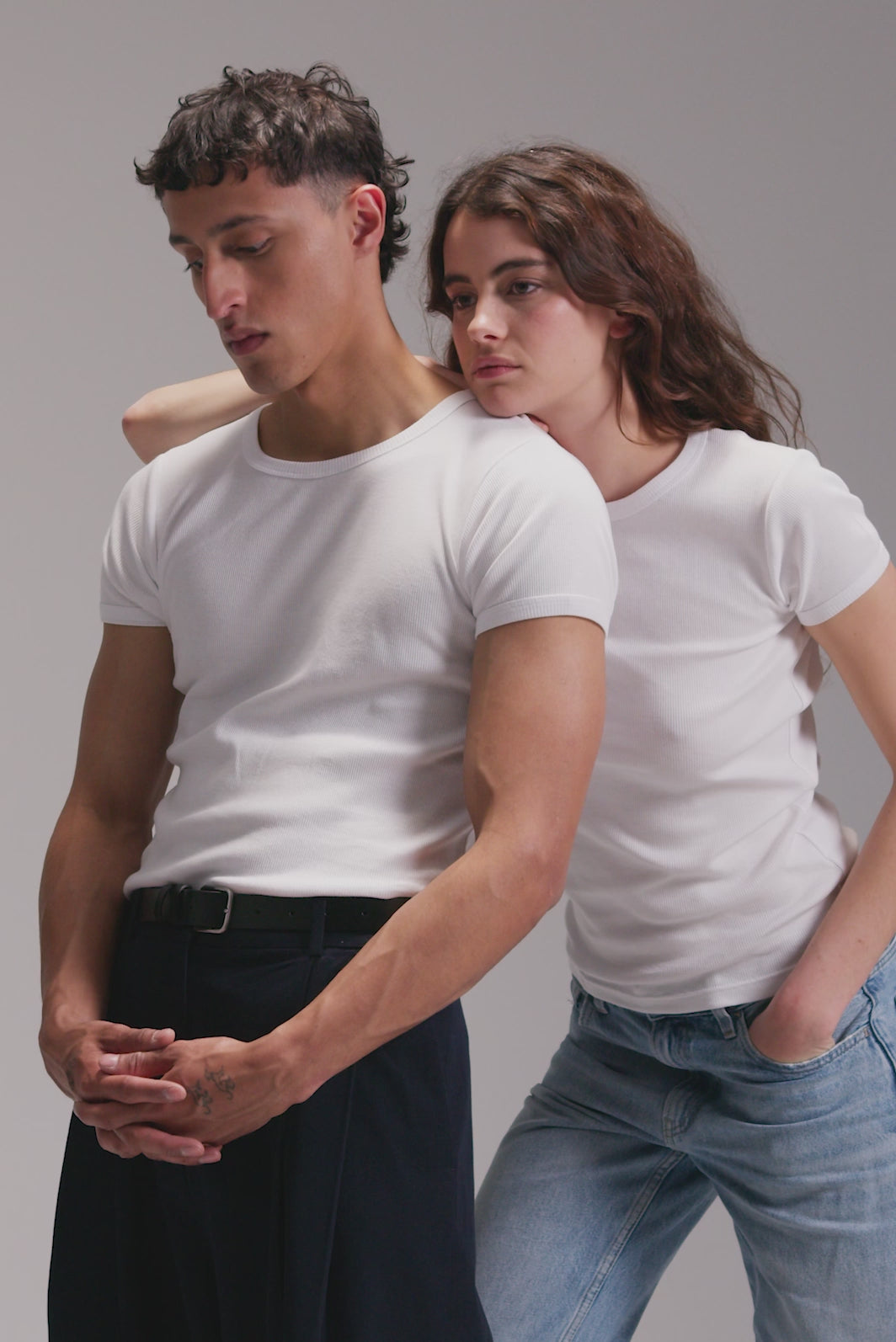 Maillot de Corps Blanc en coton