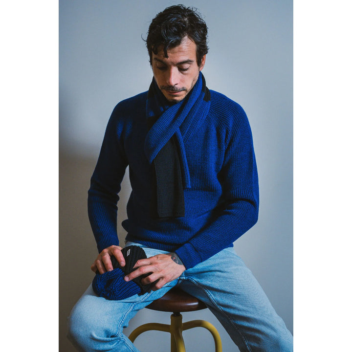 The Marcel Sweater - Blue