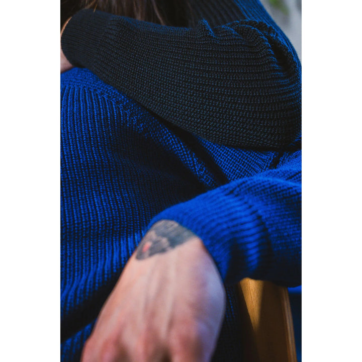 The Marcel Sweater - Blue