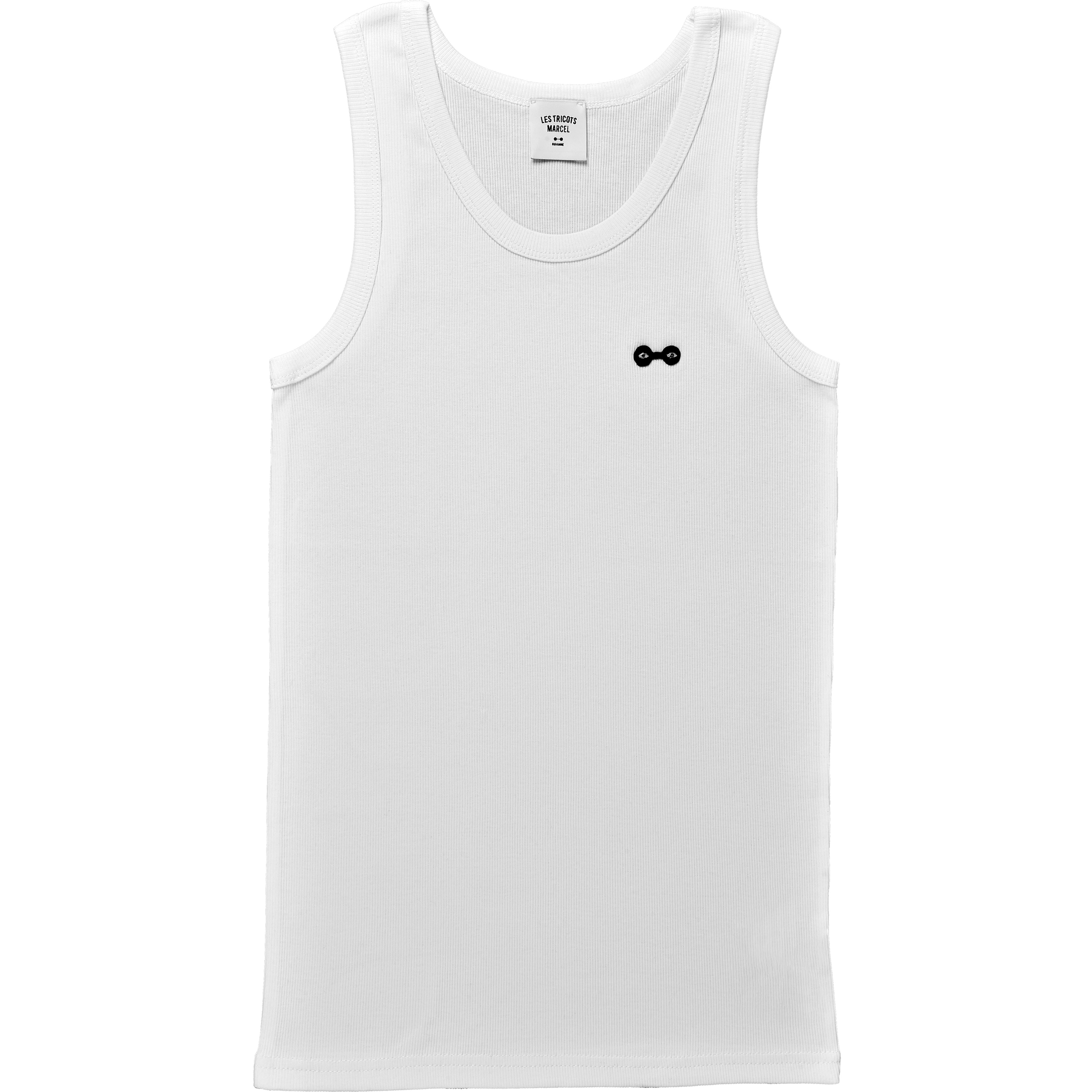 The Real Marcel Tank Top Made in France White Black all colors