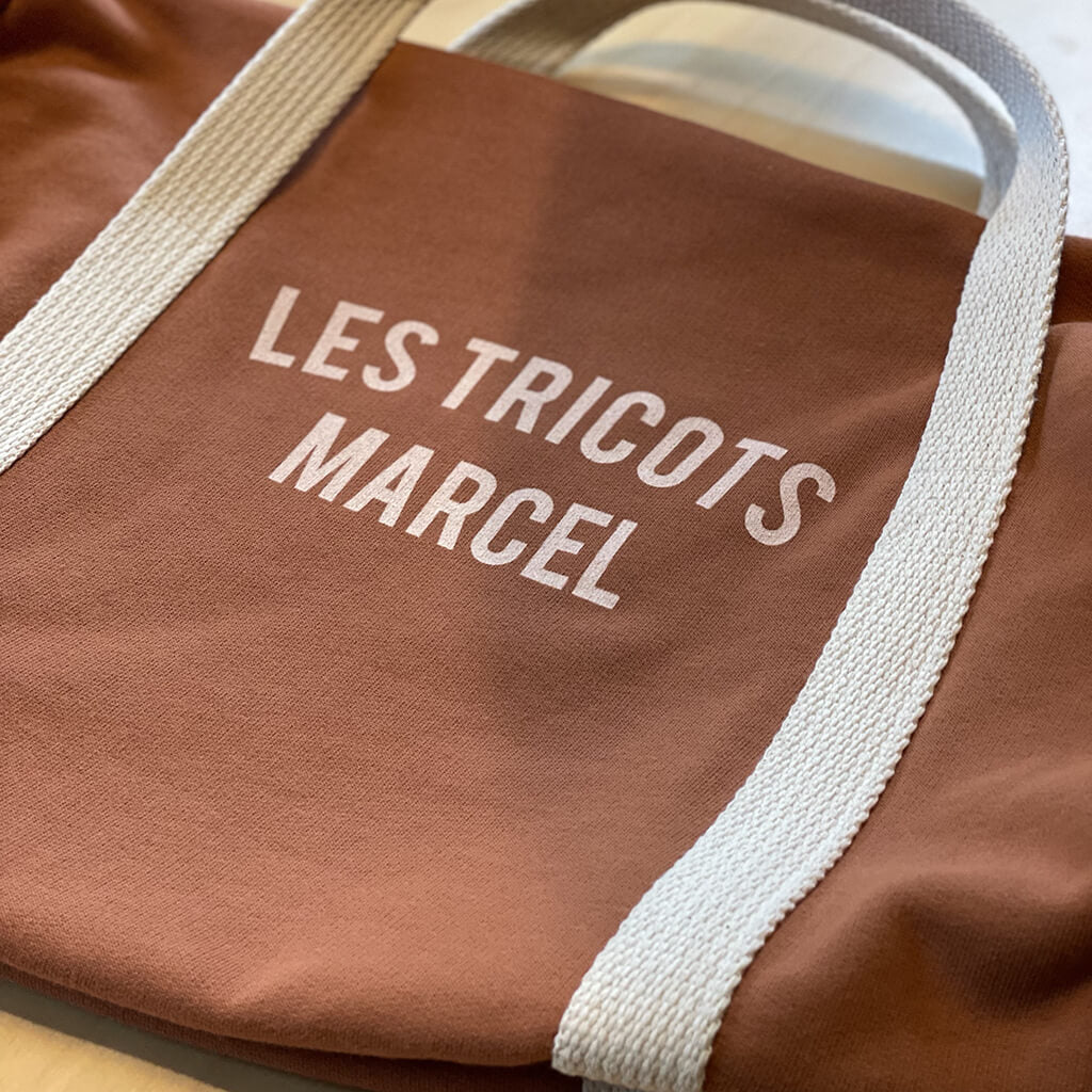 Le sac à marcel orange le sac polochon en molleton