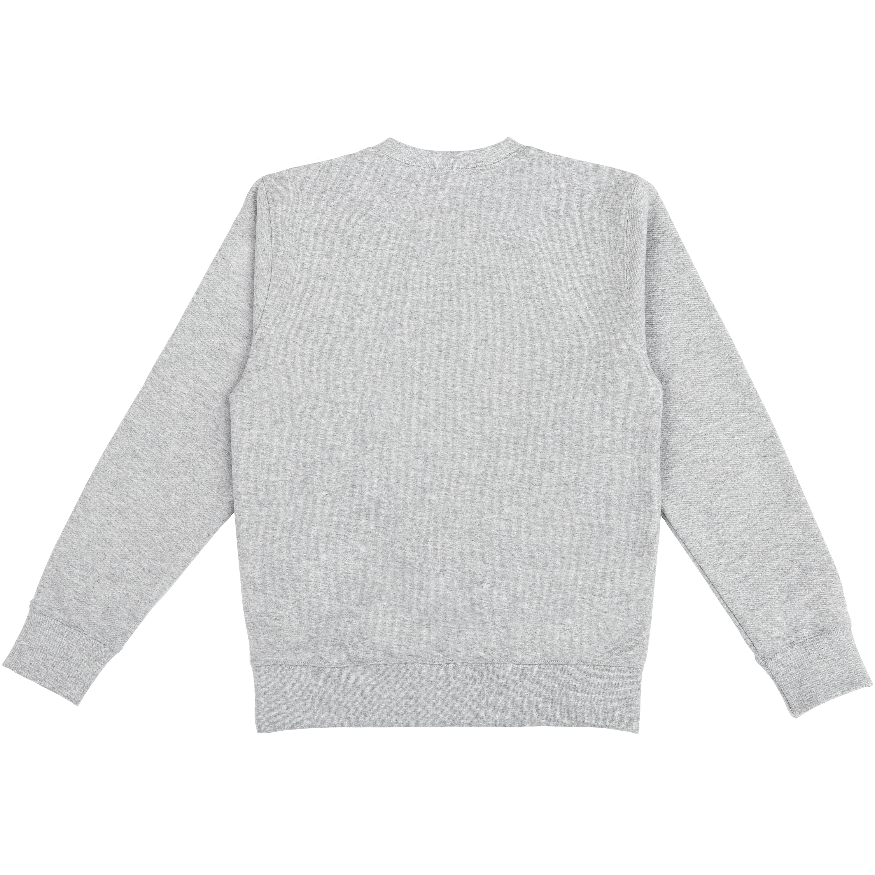 Sweat dos gris